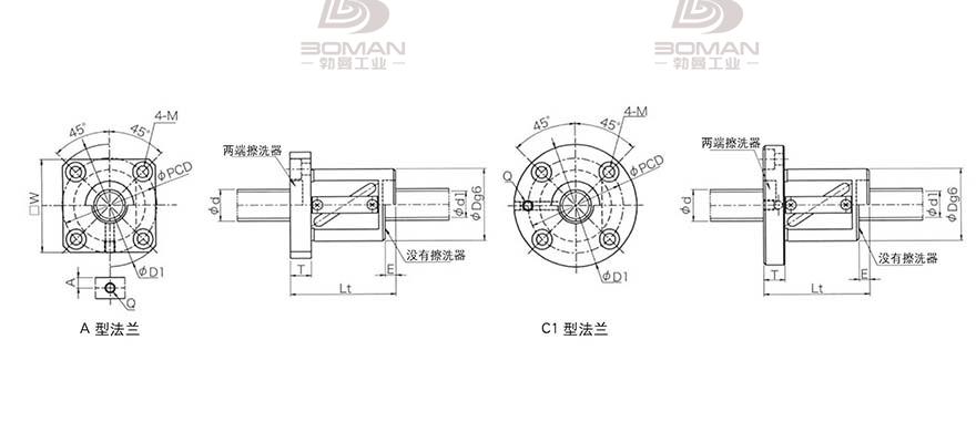 KURODA GR2505ES-CALR 日本黑田精工丝杆如何