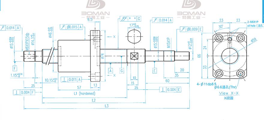 TBI XSVR02010B1DGC5-899-P1 滚珠丝杆怎么区分tbi和国产